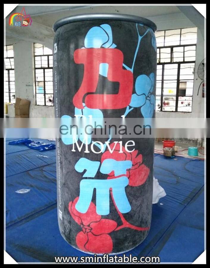 Commercial large inflatable wine bottle model,transparent wine bottle shape character for sale