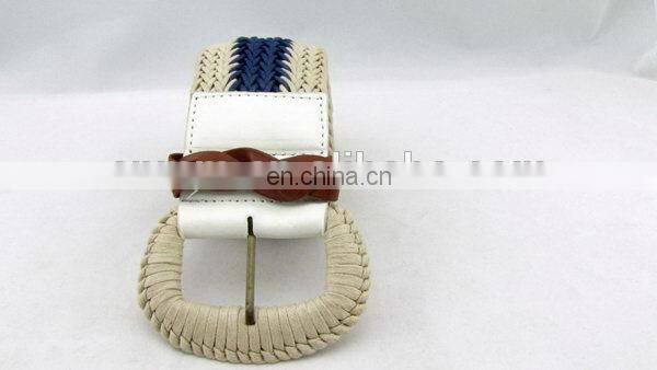 Fashion Leather Braided Belt For Women Mens Leather Jeans Belt