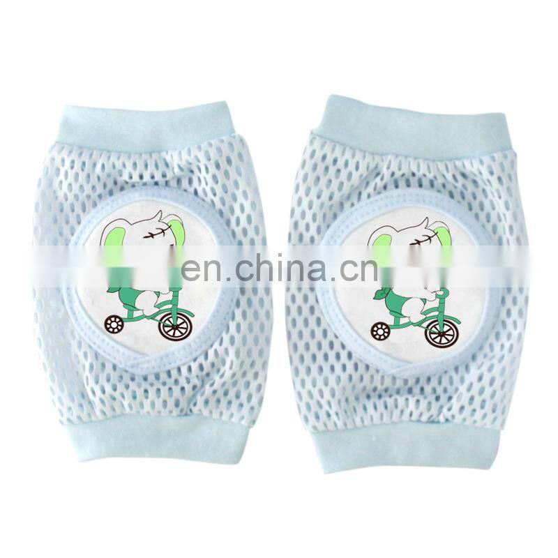 Alibaba china Light colors Baby Knee Pads Unisex Elastic Knee Elbow Pads for crawling