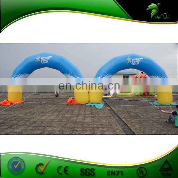 Party Decorations Inflatable Arch / Advertising Inflatable Finish Line Arch Balloon For Sale