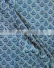 Indigo Hand Block Printed Fabric