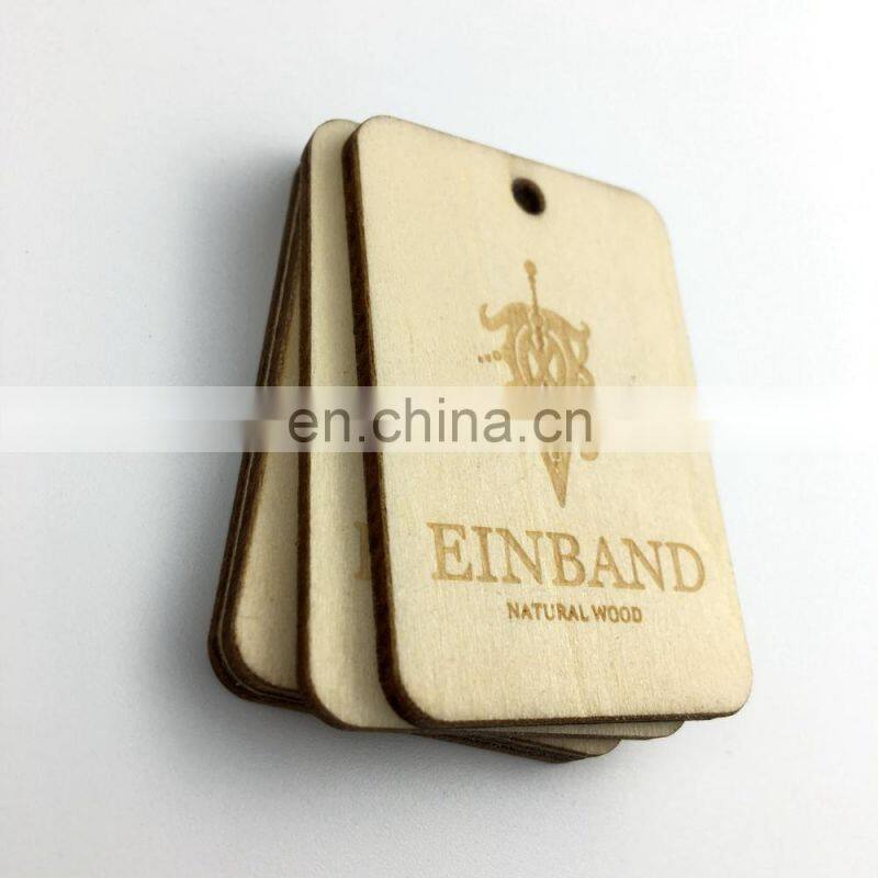 wood personalized hang tags clothing wooden tags