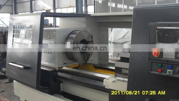 cnc torno QK1325 cnc metal pipe threading lathe machine tool bed