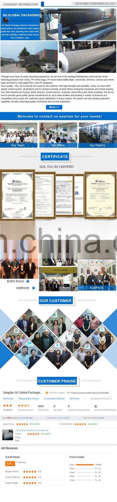 UV treated durable ground cover weed barrier control fabric