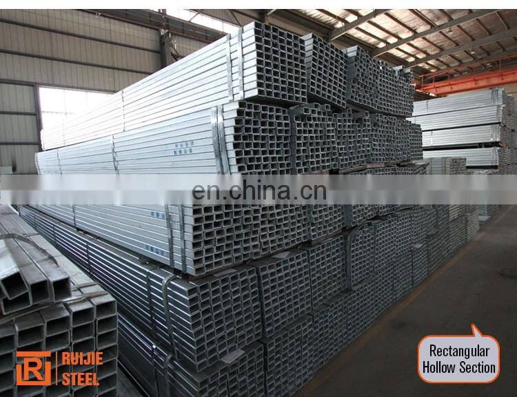 Q195 fencing Mild Carbon Square Welded hot dip 1.5 inch Galvanized Steel Pipe