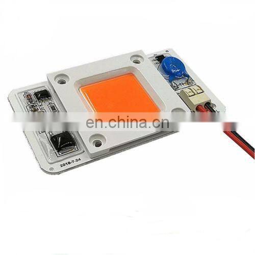 AC 220V Full Spectrum Indoor Plant Growth Lamp COB LED Grow Light Chip 50W