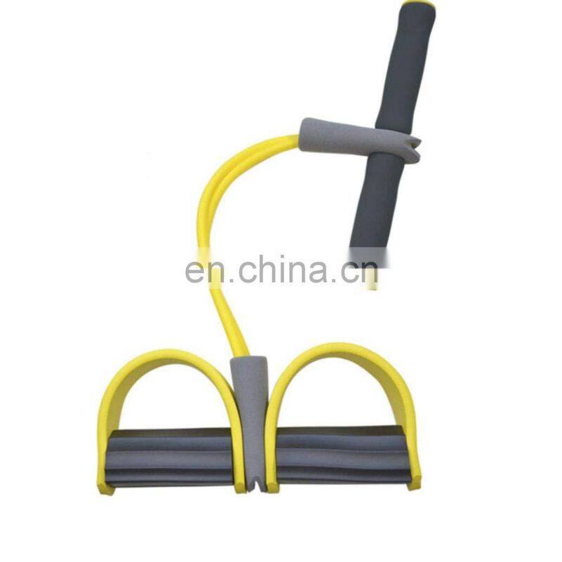 Fitness Exercise Latex TPR Pull up Exercises with Foot Pedal For Soft Body Weight