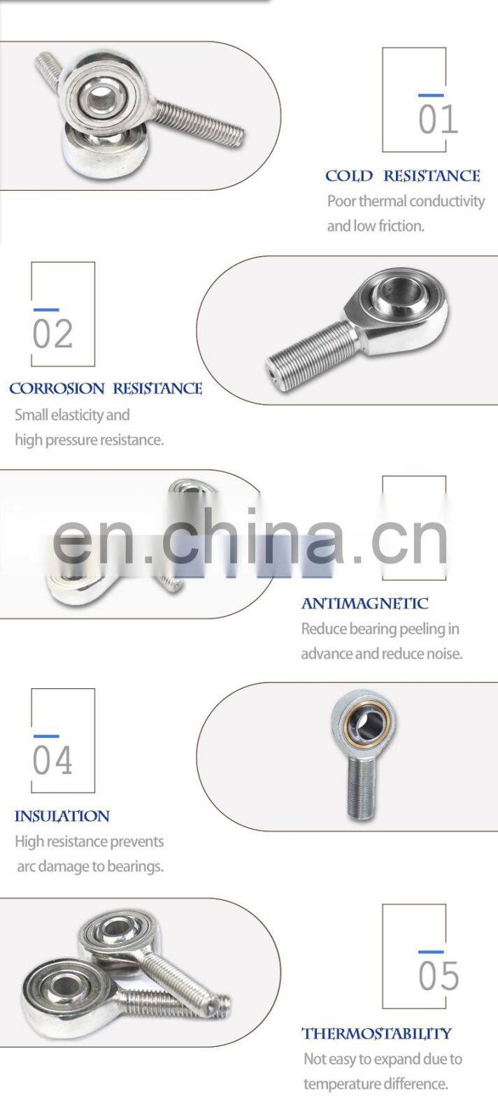Rod End Bearing Joint Ball Pillow SA16T/K SA18T/K SA20T/K SA22T/K SA25T/K SA28T/K SA30T/K