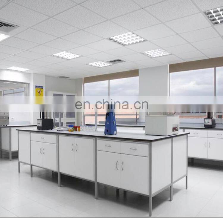 Laboratory furniture/Island center Chemical metal Lab table/ University Science customize