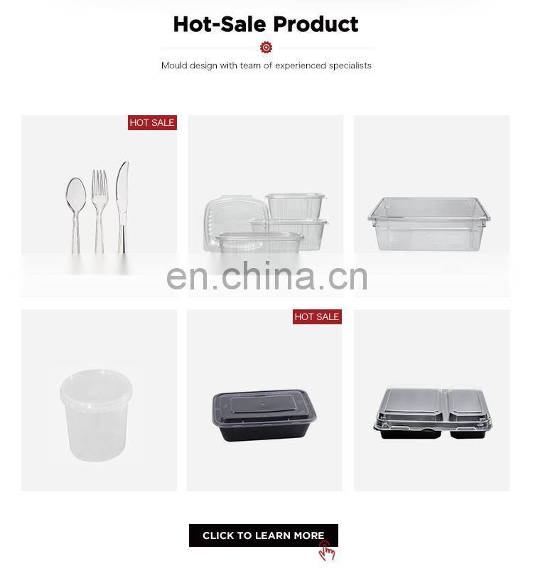 New design wholesale oem disposable plastic fork soup spoon mold