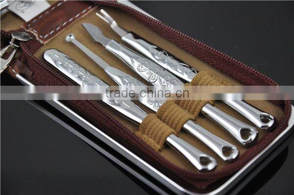 girls manicure set in case girls manicure set with pu box