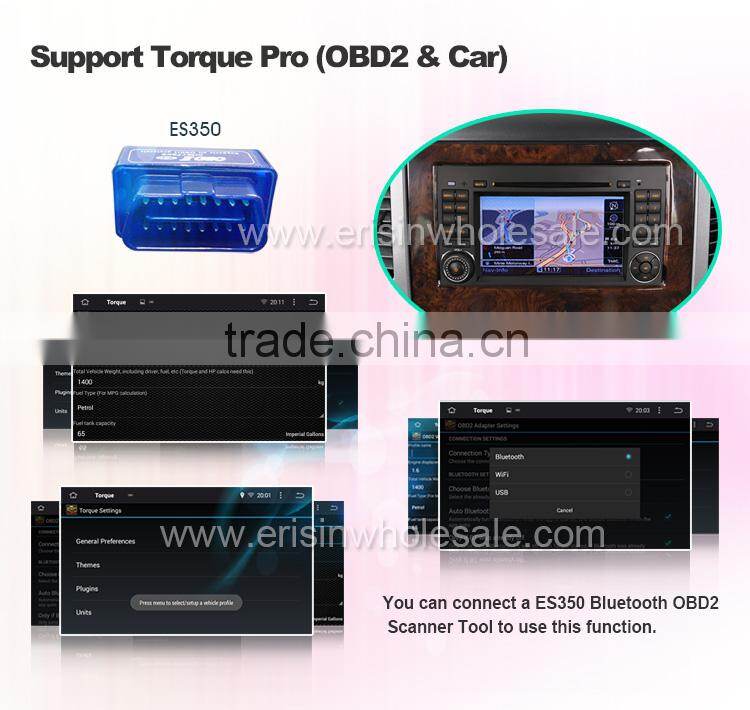 Erisin ES2682B 7" Android 4.4.4 Car DVD GPS A/B Class W169 W245 Sprinter Vito