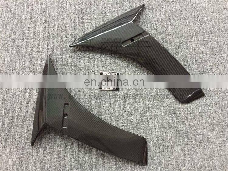 S CLASS W222 carbon finber fenders addon fit for S63 S65 B STYLE CARBON FIBER FENDERS AIR INTAKES