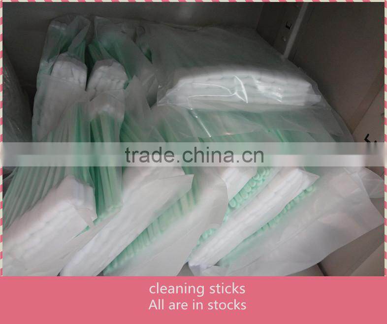 cleaning swabs for solvent printer and print head cleaning sticks