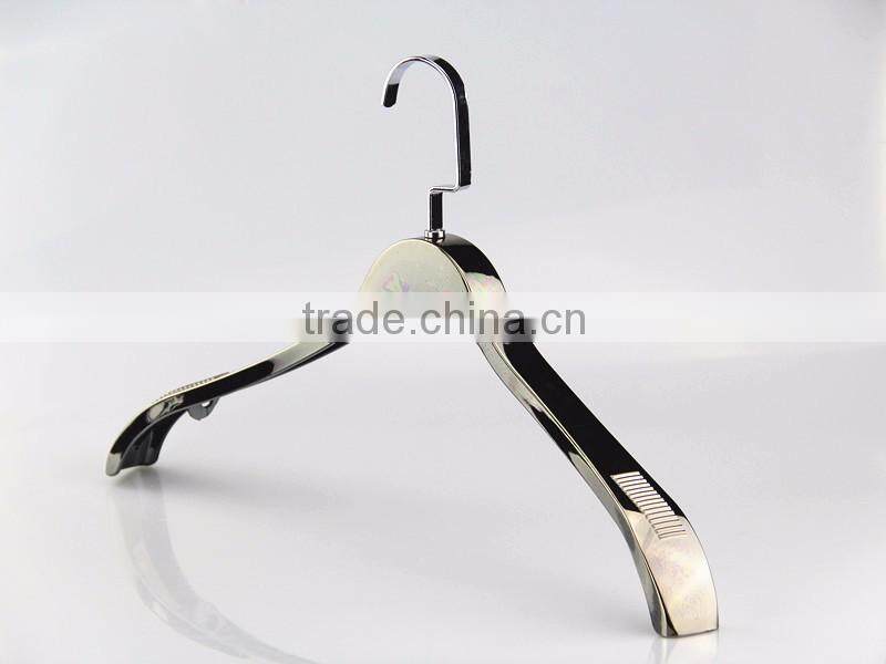 CY-648 sunshine venus clothing plastic hanger electronic plated plastic hanger