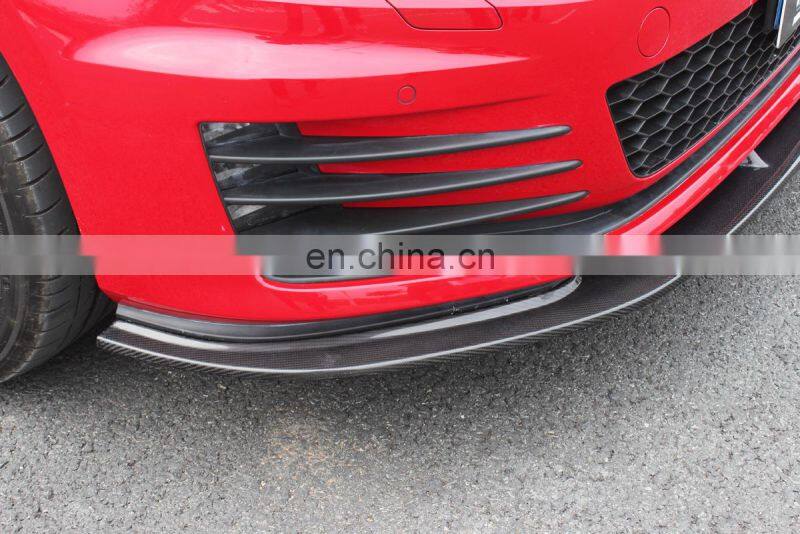 Modify Luxury Car Carbon fiber Front lip for VW MK7 GTI