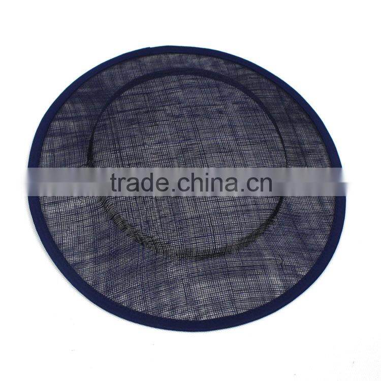 Custom Design Fascinator Hat Sinamay Base For Wedding/Party Hat