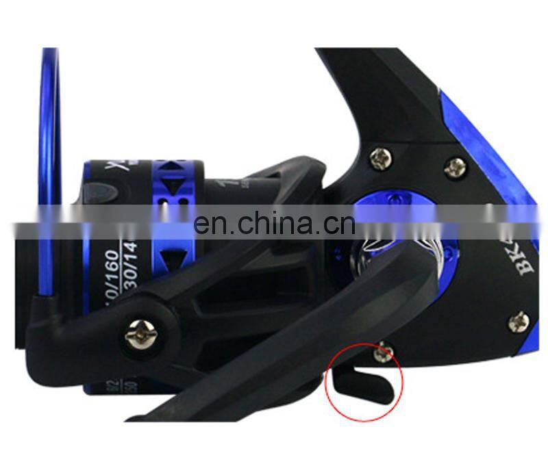 High Quality Metal Spool 13BB Plastic Body Saltwater Spinning Fishing Reel For Reel And Rod Combo