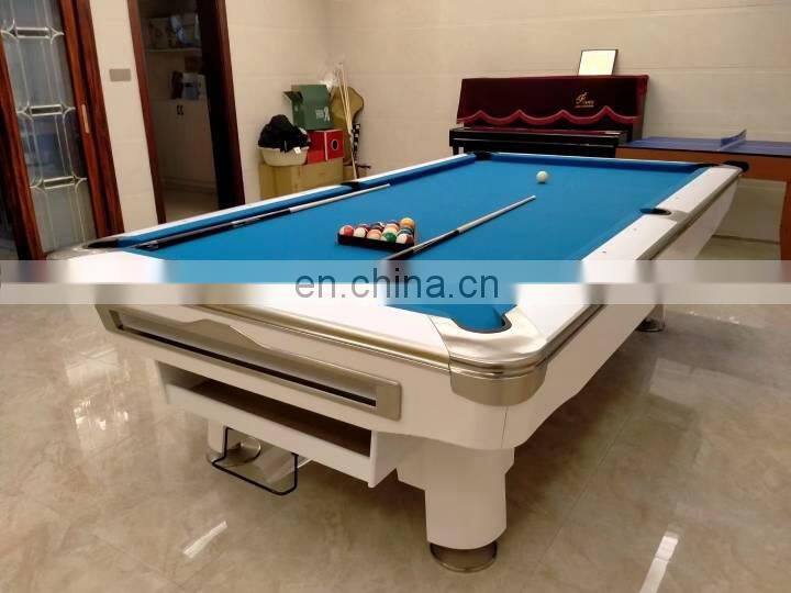 Wholesale modern 9ft Solid Wood Slate Snooker france Pool Table