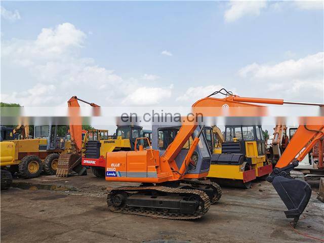 Surplus Japan mini backhoe , Used Hitachi EX60 excavator , Used Hitachi digging machine with breaker