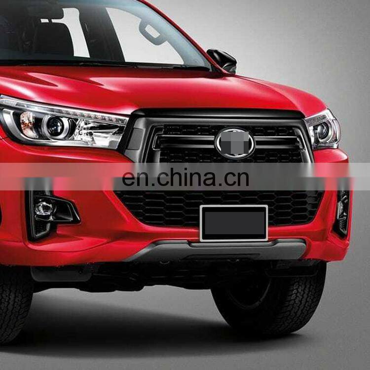 China Genuine Front Grille Black And Chrome For Hilux Revo Rocco 2018 2019