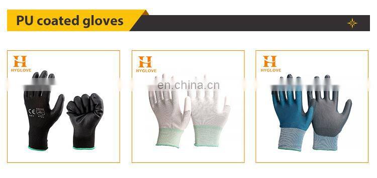High Performance Abrasion Resistant Synthetic Leather General Utility Work Gloves