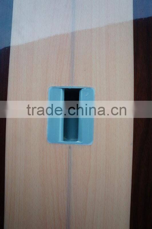 Bamboo Veneer Epoxy resin fiberglass stand up paddle board surfboard