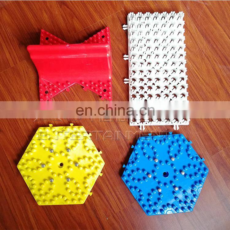 Rainbow Large Plastic Slide for Children and Kids to Have Fun Rainbow Slide Outdoor Kids Plastic Slide for Sale