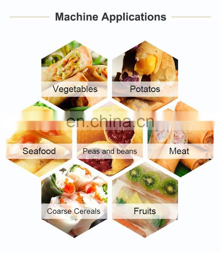 Food Machines Commercial Automatic Spring Roll Making Machines