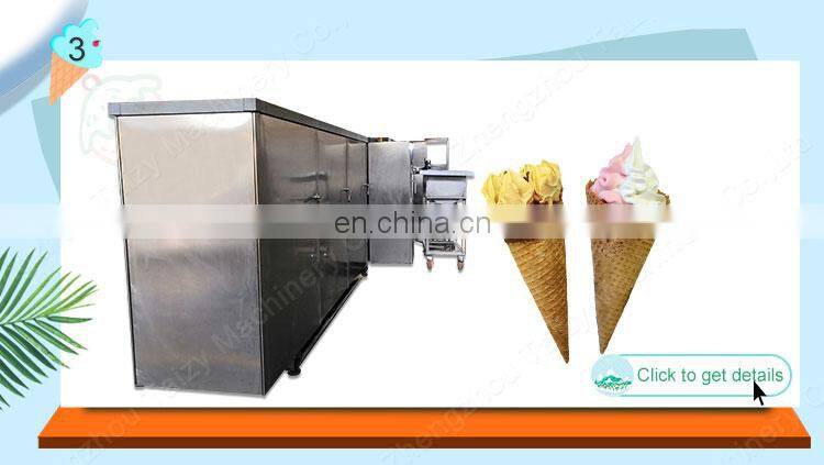 Suppliers waffle ice cream cone forming production line