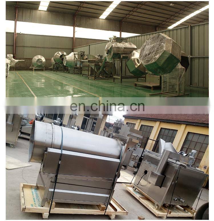 Automatic single roller oil sprayer seasoning machine