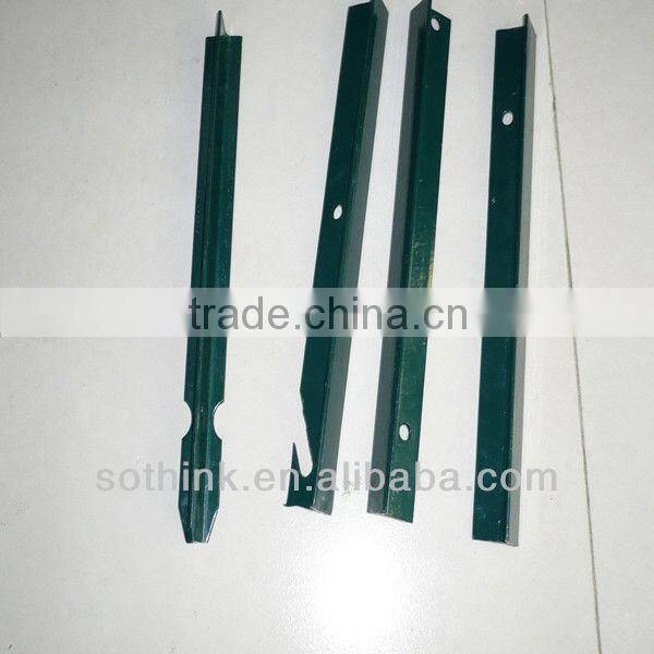 Metal fence T post,studded T post,metal T post