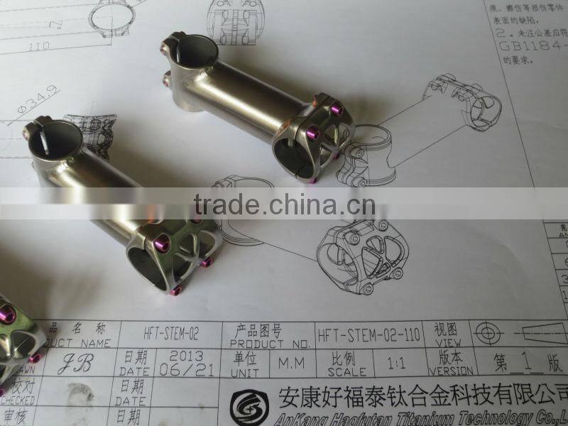 The latest popular products-titanium alloy stem