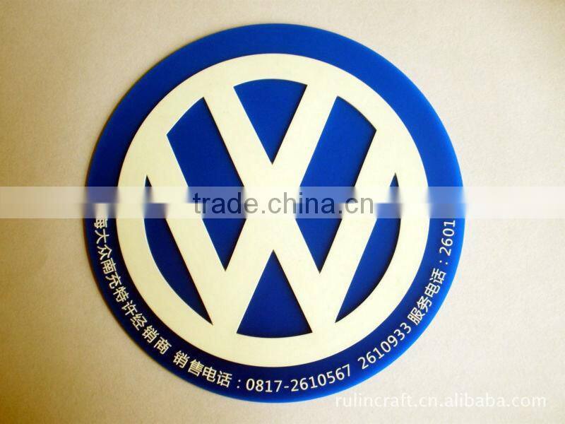 colorful PVC cup mat, PVC rubber table mat, silicone coaster