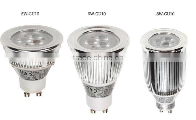 dimming 5watt gu10 led 100v-230v small spot lighting