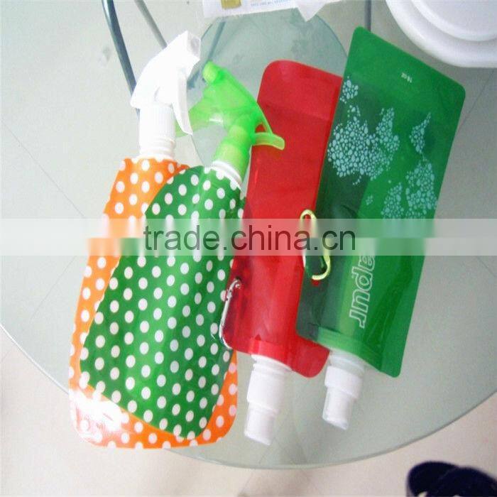 Japan/Korea plastic kids foldable water bottle