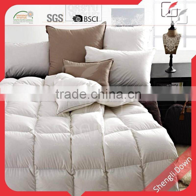 Hospital bed feather mattress topper