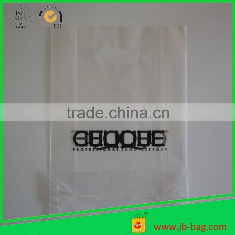 White Printed Plastic Bag Cheap 3 Mil Thickness Shopping Plastic Bag 12''x 16'' Custom Plastic Shopping Bag