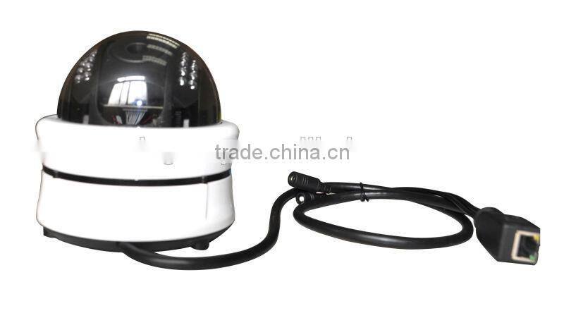 New design H.264 full hd ip dome camera with 1280x720 (Mega Pixels)