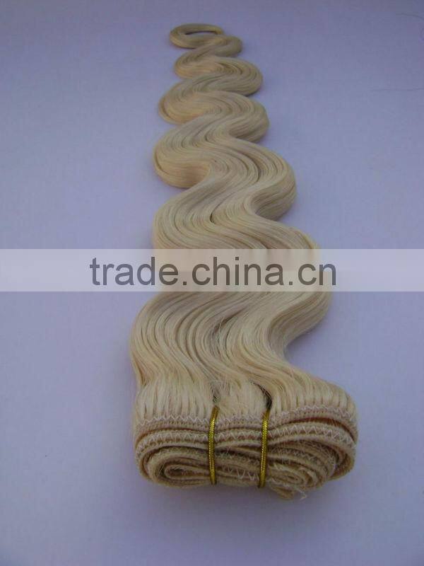 Wholesale factory price high quality 100%brazilian virgin human hair weft