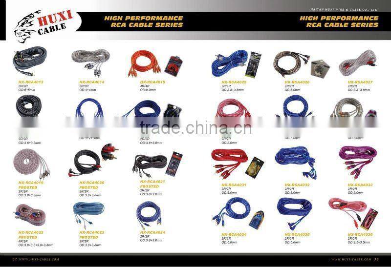 Auido & Video cable / 4 RCA to 4 RCA cable