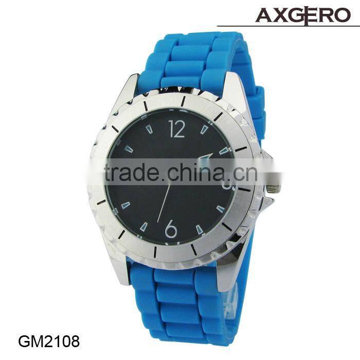 Japan movement quartz battery sr626sw cheap and cute silicone watch