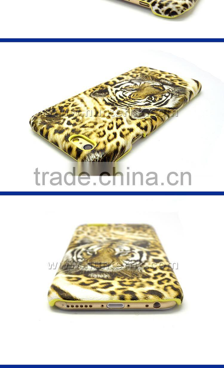 Hard Cartoon Tiger Painted PC Case For iPhone6 Plus