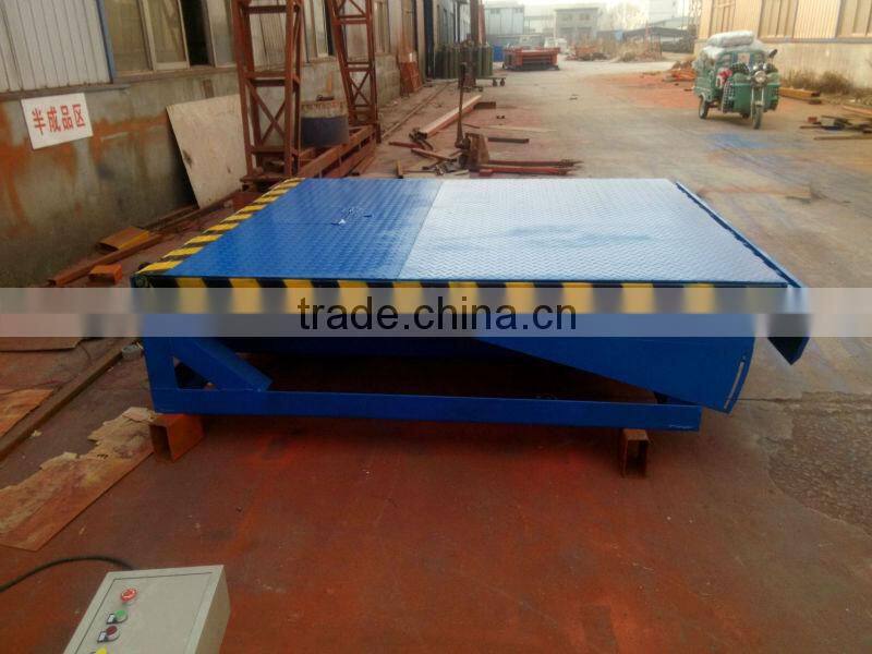 Stationary Hydraulic Loading Dock Ramp for Truck/truck portable loading ramps