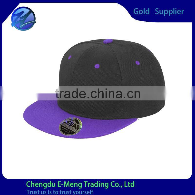 High Quality Custom printed 2015 Men Fashion Sanpback Hats Wholesale