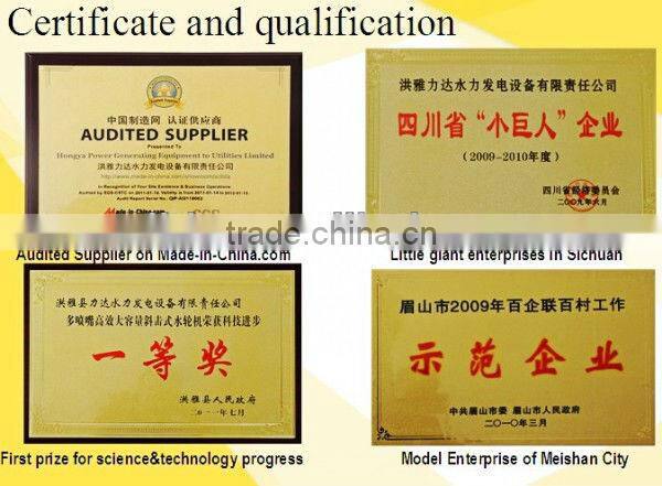 pelton micro hydro generator