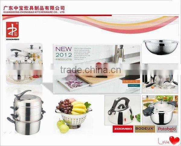 2014 Top Popular Stainless Steel Salad Bowl