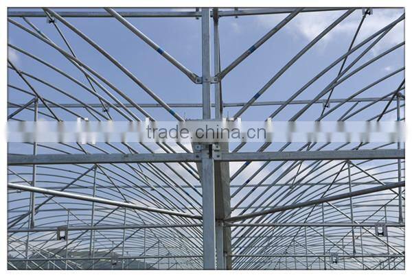 galvanized steel glass greenhouse rain gutter