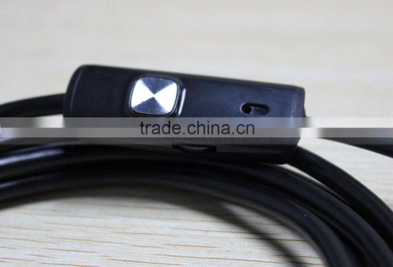 6 White LED 1 Meter to 5 Meter Micro USB Android Phone Rigid Endoscope