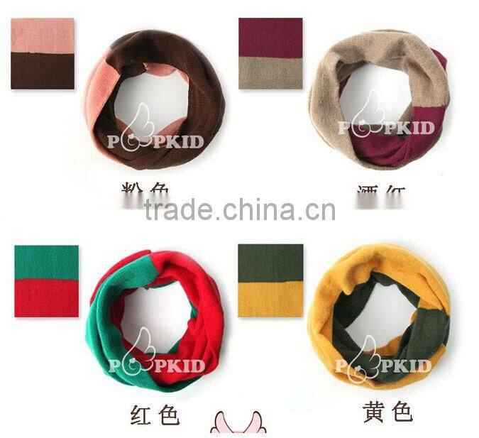 Acrylic Knitted Fashion Winter Baby Girls Scarf